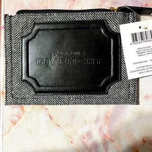 Black cosmetic pouch by Givenchy